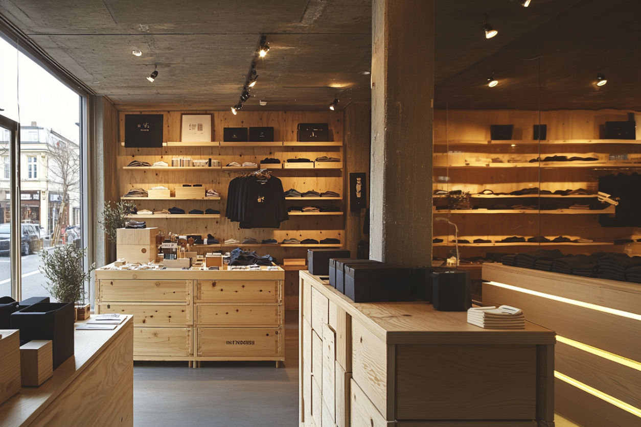 agencement magasin prêt-à-porter